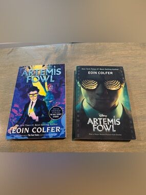 Artemis Fowl Paperback Books - Blue & Black Covers